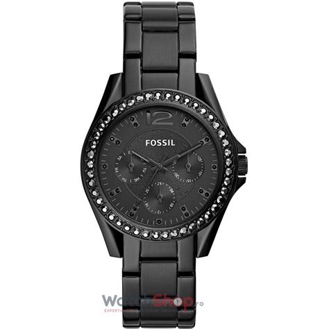 ceas fossil dama negru